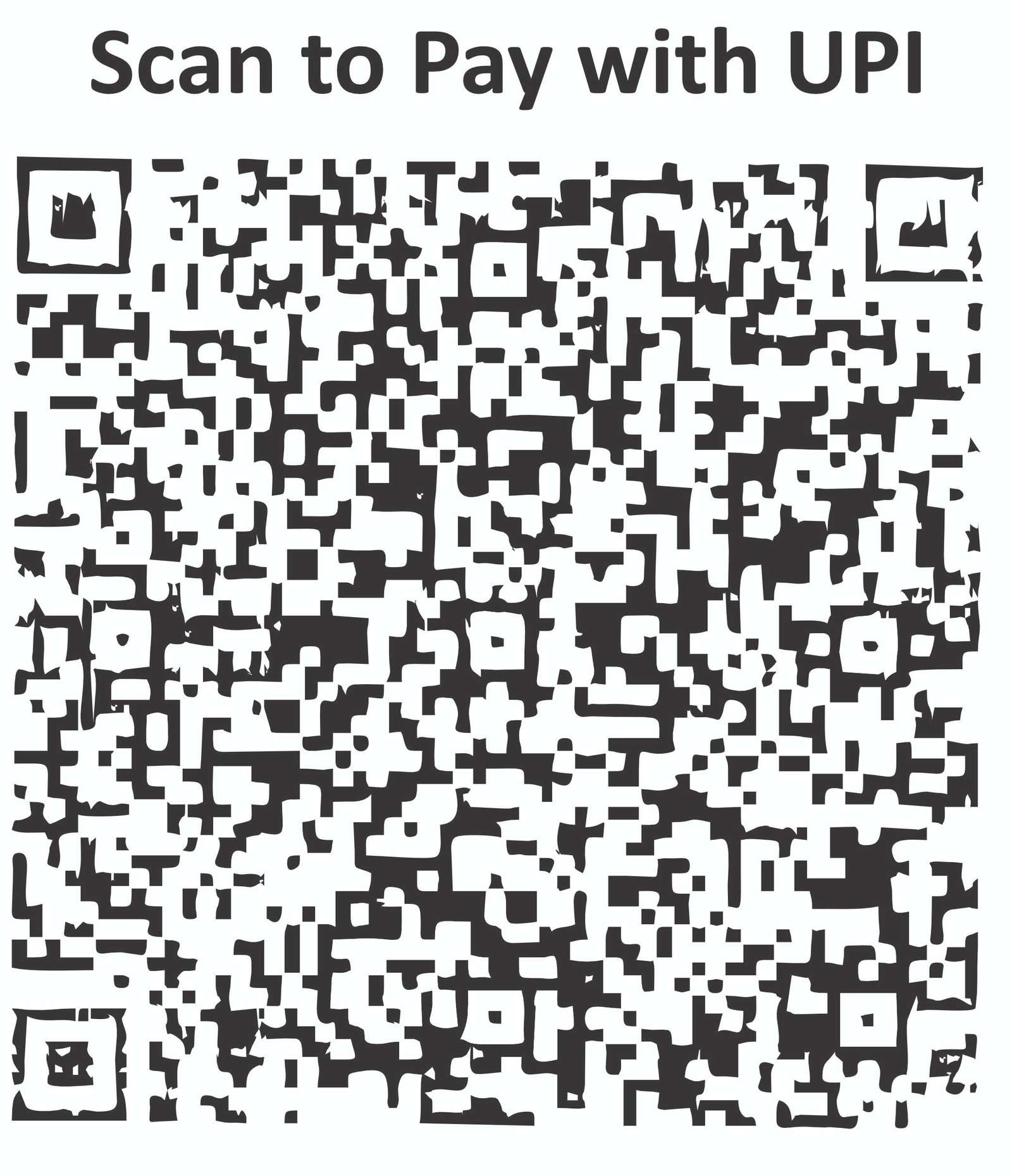 QR Code for UPI Payment